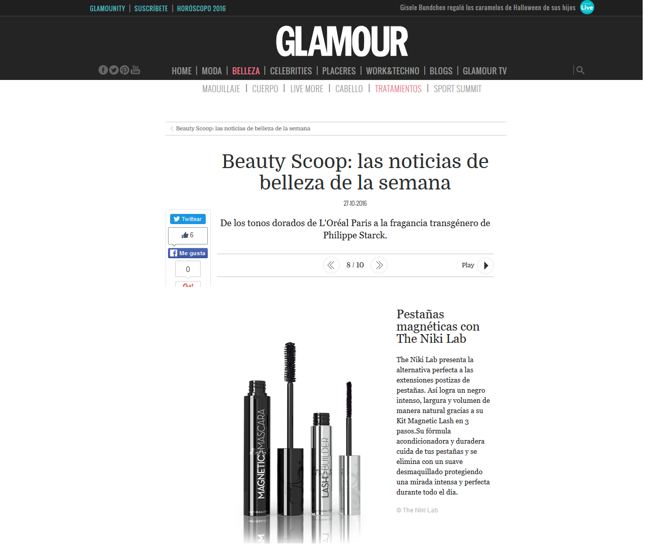 glamour mencion